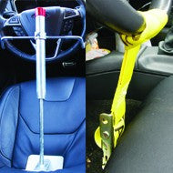 Strap: Steering Wheel Locks