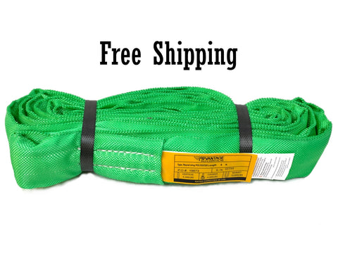 Endless Round Sling Green Set of Two