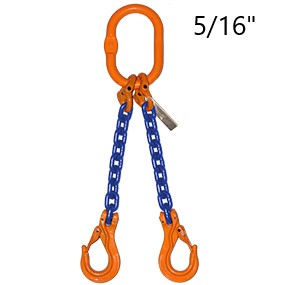 5/16" G100 V-Chain with Slip Hooks