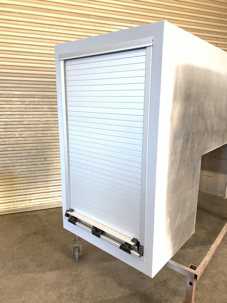 Wracker Box Tunnel Box With Drop Ends and Roll Up Doors | Irish Iron Wrecker