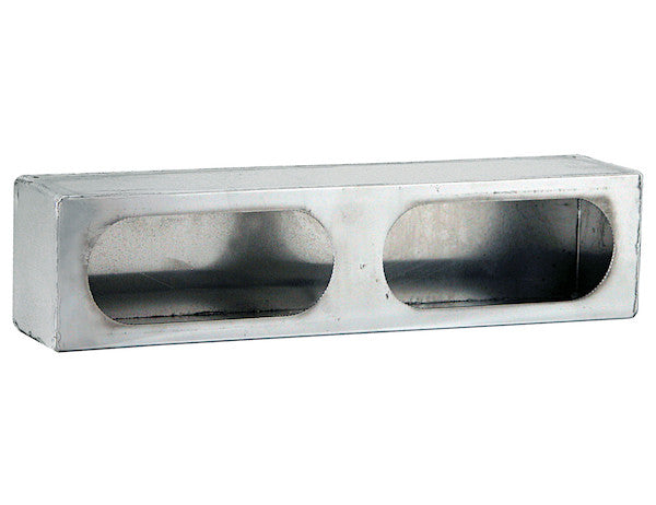 Dual-Oval Stainless Steel Light Box | Irish Iron Wrecker