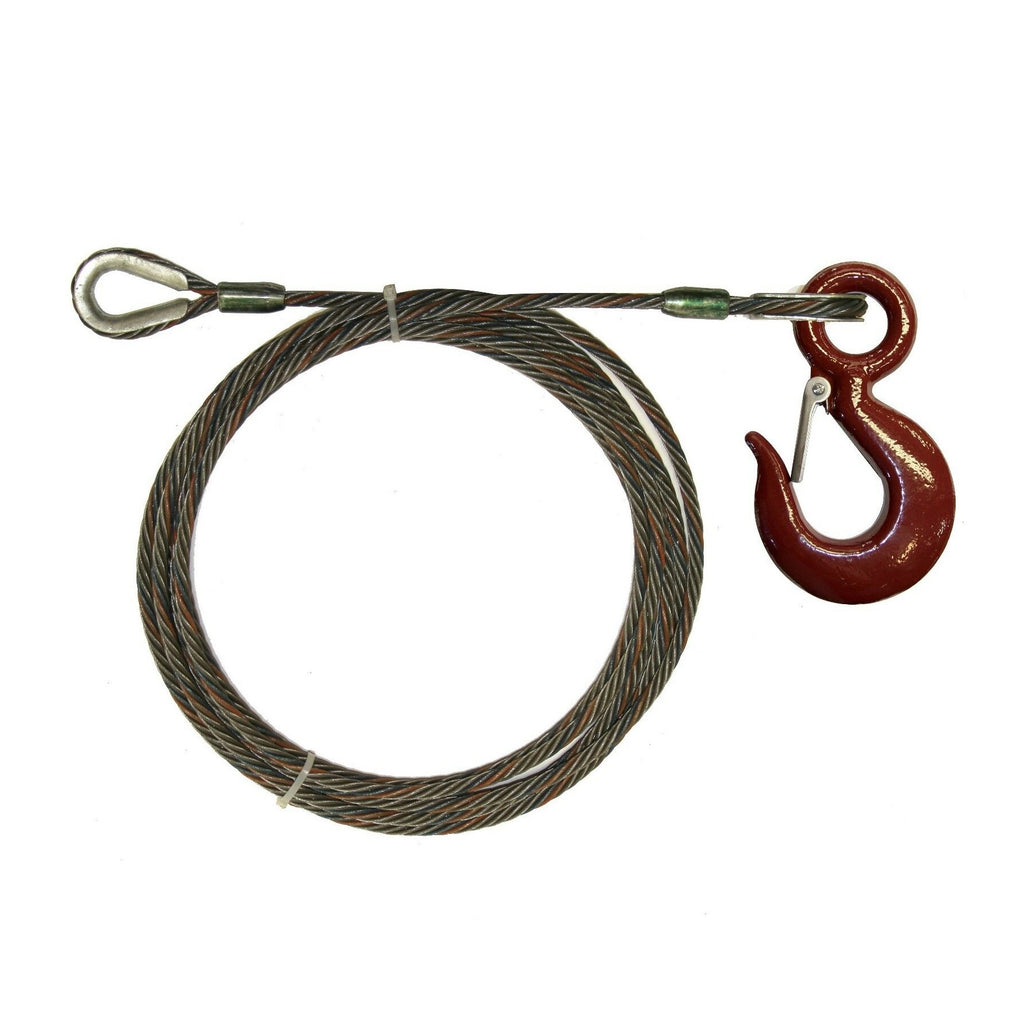 Wire Rope D Ring Extensions 3/8