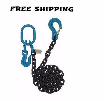 Chain shortening hook with double spring lock 