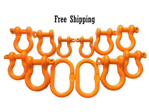 All Alloy High Strength Import Shackle Kit