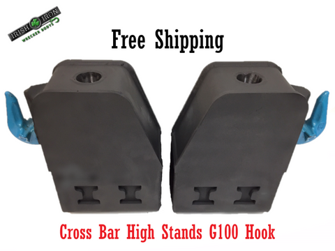 Irish Iron Wrecker's Cross Bar High Stands G100 Hook