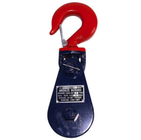 12 Ton Snatch Block 10" Sheave Import with Hook