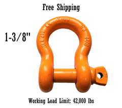All Alloy Screw Pin Anchor Shackle 1-3/8"