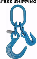5/8" G100 Foundry Hook & Grab Hook on Oblong,  # G10-58FGO