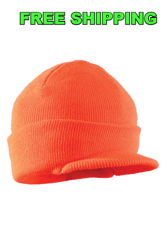 Orange Visor Cap
