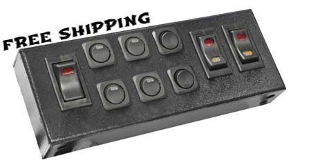 Phoenix 9 Position Switch Panel. #PSP9 | Irish Iron Wrecker