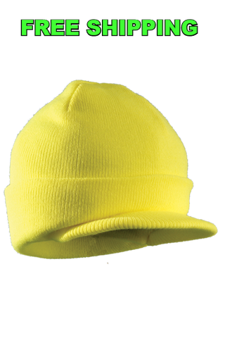 Yellow Visor Cap,With Other Purchase